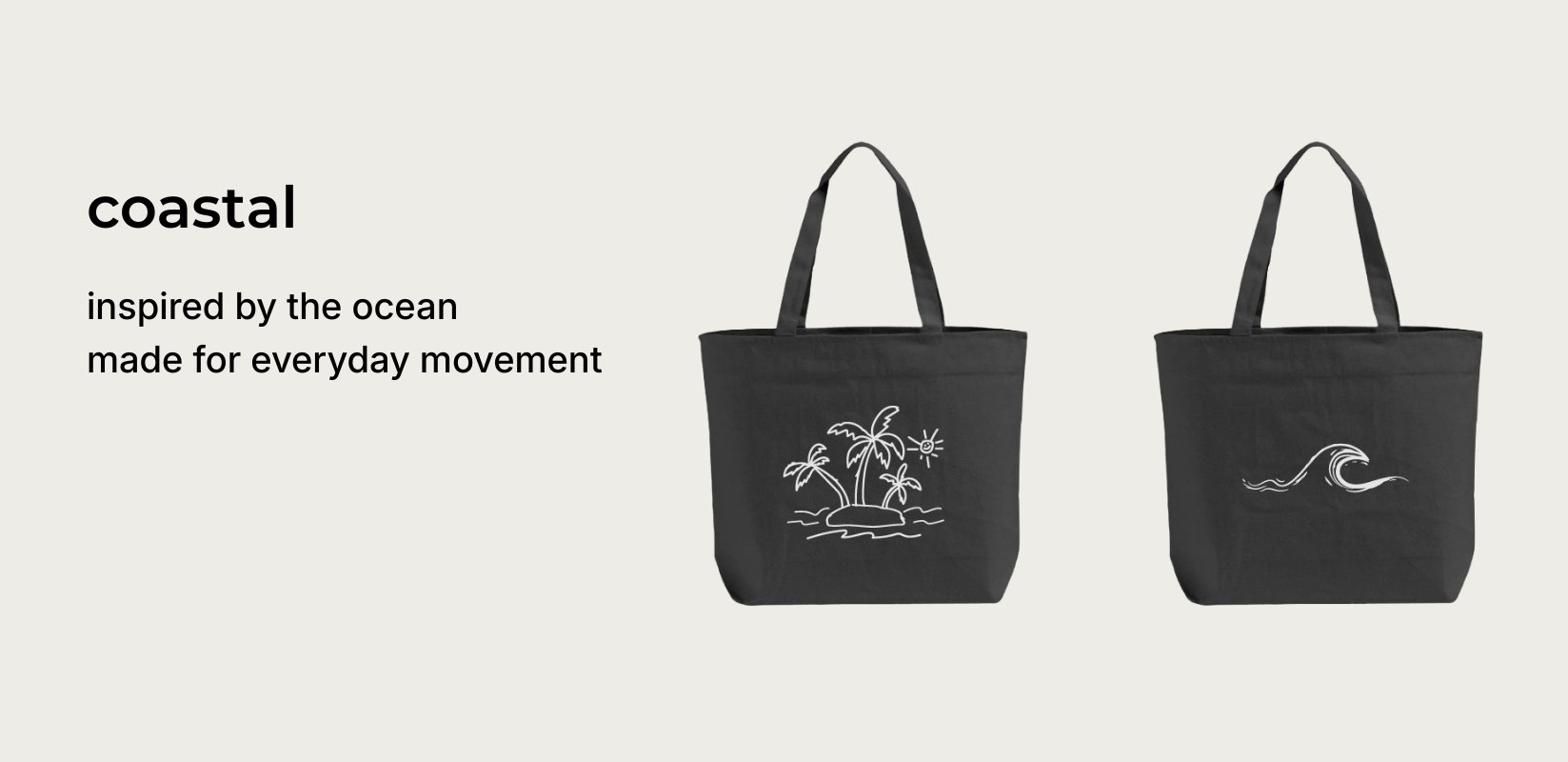 coastal collection — inspired by the ocean, made for everyday movement