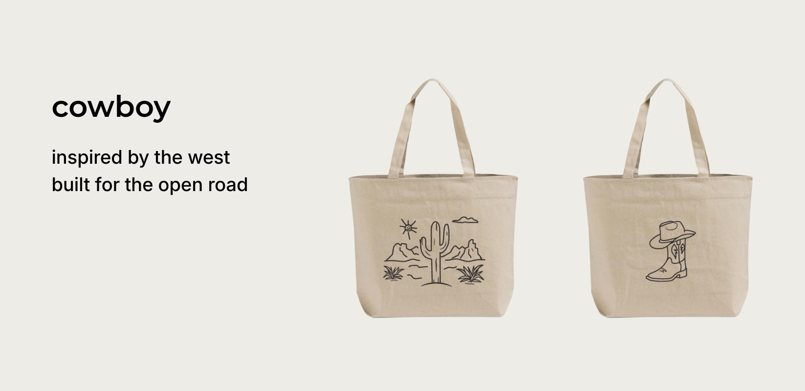 cowboy collection — inspired by the west, built for the open road